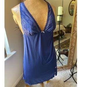 Victoria’s Secret Royal Blue Chemise